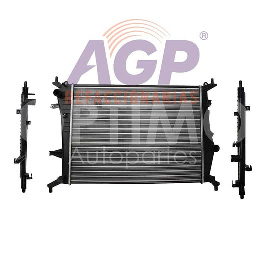 RADIADOR AGUA C/S AIRE STD 520*400*16MM T/MECANICO CHEVROLET AVEO 1.5L 2018-2023