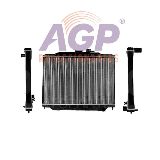 RADIADOR AGUA C/S AIRE STD 550*380*32MM QR25DE (URVAN 2.5L GAS 07-12) T/MECANICO NV-350 2.5L GAS 2013-2022