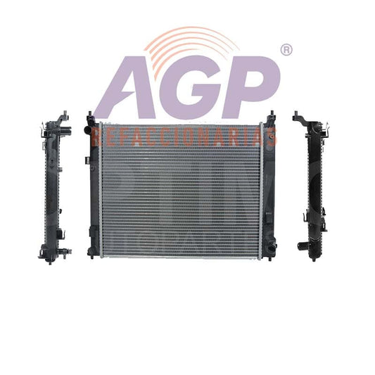 RADIADOR AGUA C/S AIRE STD 520*430*20MM (V-DRIVE/MARCH/NOTE/MICRA) T/SOLDADO NISSAN VERSA 1.6L 2012-2019