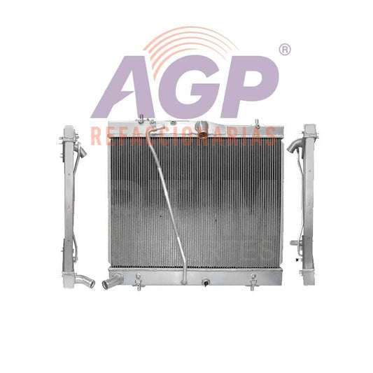 RADIADOR AGUA C/S AIRE STD 680*510*32MM T/SOLDADO TOYOTA HIACE 2.7L 2005-2019