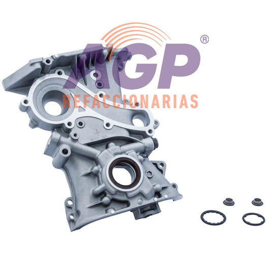 BOMBA DE ACEITE GASOLINA NISSAN (2000-06) L4 1.8L (1769CC) QG18DE DOHC 16 VL.  SENTRA