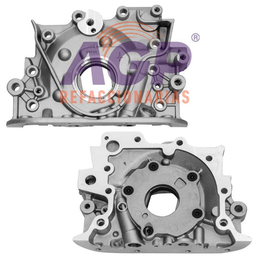 BOMBA DE ACEITE GASOLINA CHRYSLER-HYUNDAI L4 1.0L (999 CC) SOHC 12 VL. G4HC