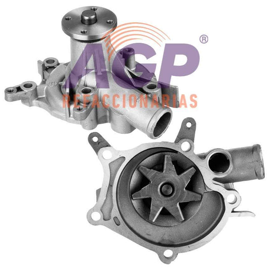 BOMBA AGUA DODGE TRUCK H-100 4L 2.4 LTS 2003-2006 POWER RAM 50  MITSUBISHI TRUCK MIGHTY MAX 2003-2006 (2350CC) SOHC 12 VALVULAS 4G64