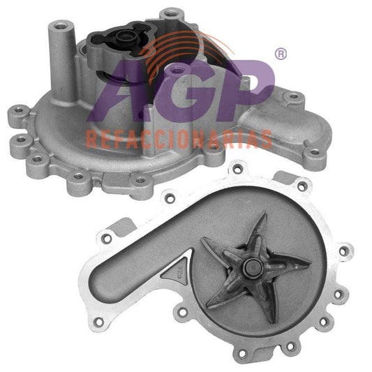 BOMBA AGUA FORD TRUCK TRANSIT 4L 2.2 LTS 2007-2014 SIN BACK HOUSING (2184CC) DOHC 16 VALVULAS