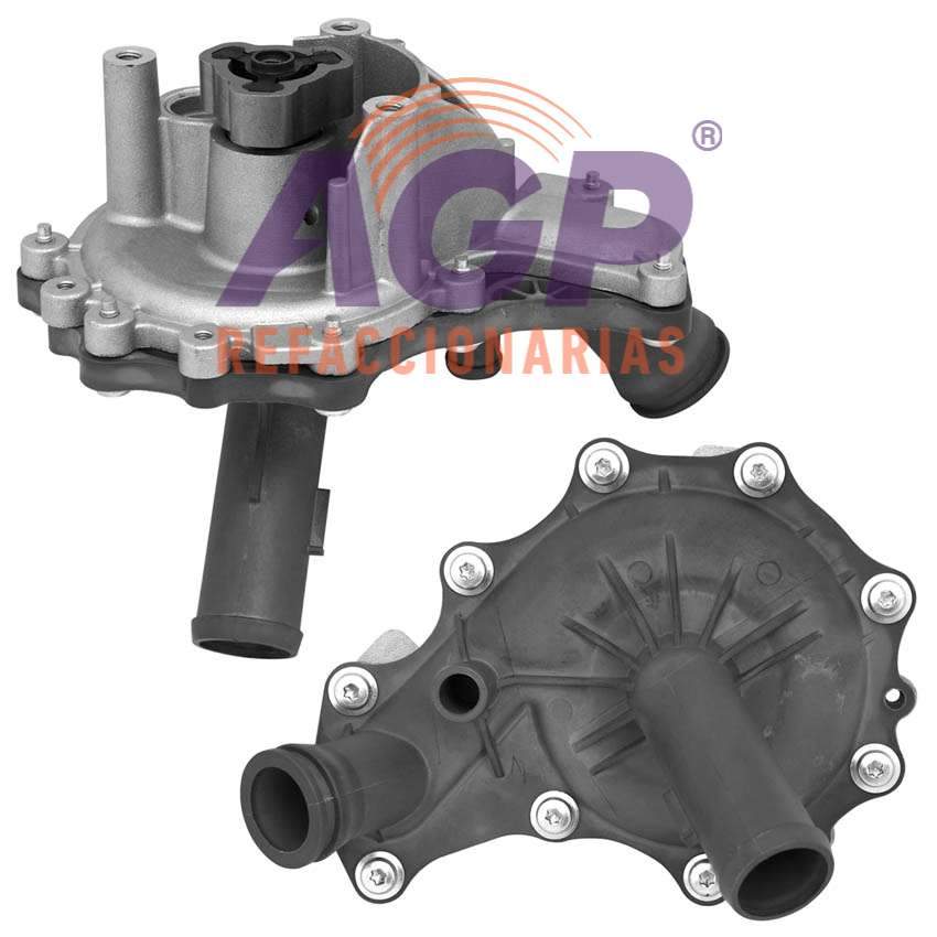 BOMBA AGUA FORD TRUCK TRANSIT 4L 2.2 LTS 2007-2014 COMPLETA (2184CC) DOHC 16 VALVULAS