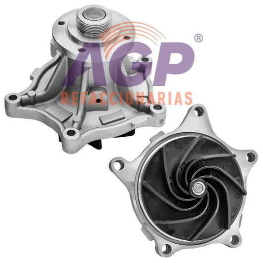 BOMBA DE AGUA FORD (2008-2011) V8 6.4L (390) OHV 32 VAL. FORD POWER STROKE NAVISTAR MAXXFORCE 7 VIN R TWIN TURBO DIESEL