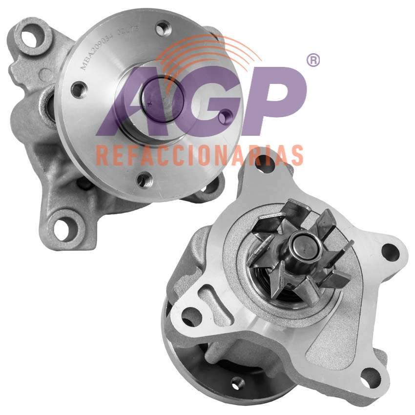 BOMBA AGUA NISSAN TRUCK NP300 4L 2.5 LTS 2015-2016 PICK UP D23 4L 2.5 LTS 2015-2016 16 VALVULAS