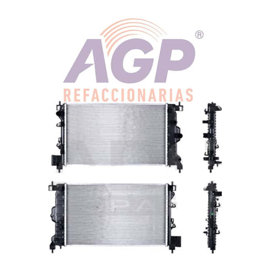 RADIADOR CV SONIC 12-19 L4 1.6 LS/LT/LTZ LTS STD C/S AA 22 5/6X15 2/7X16MM ALUM SOLD POLAR
