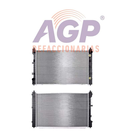 RADIADOR FD ESCAPE 01-07 V6 3.0 LTS AUT 27 5/9X17 2/3X26MM ALUM SOLD POLAR