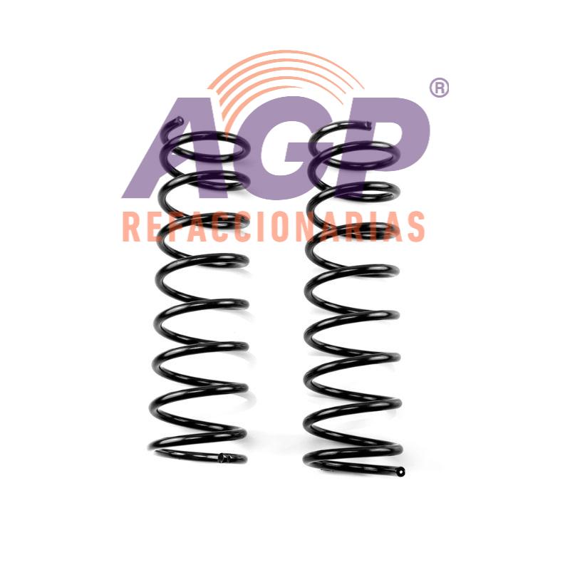 RESORTE TRASERO FORD MERCURY FIESTA-IKON 1998-2011 - REFACCIONARIAS AGP