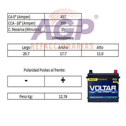 ACUMULADOR VOLTAR V-99