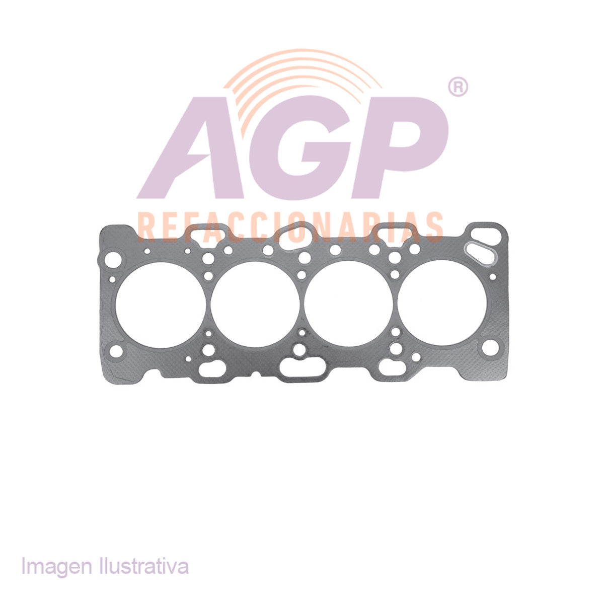 EMPAQUE DE CABEZA CHRYS.   DODGE COLT L4 2.4L 93-94 - EAGLE 2000 GTX L4 2.0L 1993 - SUMMIT L4 2.4L 93-96 - MITSUB. ECLIPSE L4 2.4L 96-99 - EXPO L4 2.4L 93-95   LRV L4 2.4L 93-94 - GALANT L4 2.0L 1993