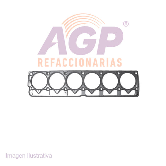 EMPAQUE DE CABEZA JEEP L6 4.0L 12V CHEROKEE 87-01 - COMANCHE 87-92 - GRAND CHEROKEE 93-04 - TJ 97-06 - WAGONEER 87-90 - WRANGLER 91-06.