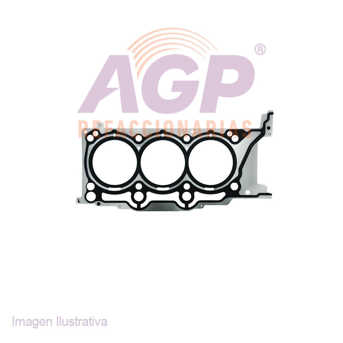 EMPAQUE DE CABEZA IZQ. CHRYS. V6 3.6L DOHC 200 11-17 - 300 11-20 - AVENGER 11-14 - CHALLENGER 11-20 - CHARGER 11-20 - DURANGO 11-15 - GRAND CARAVAN 11-20 - JOURNEY 11-19 - RAM 1500 13-20   C V 12-15