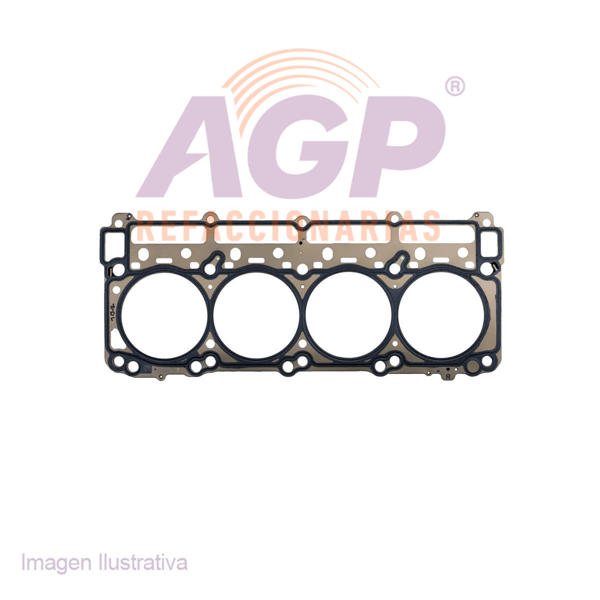 EMPAQUE DE CABEZA DER. CHRYSLER 300 SRT-8 6.1 05-08 6.4 12-15 - CHALLENGER SRT-8 6.1 08-10 6.4 13-15 - CHARGER SRT-8 6.1 06-10 6.4 12-15 - JEEP GRAND CHEROKEE SRT-8 6.1 06-10