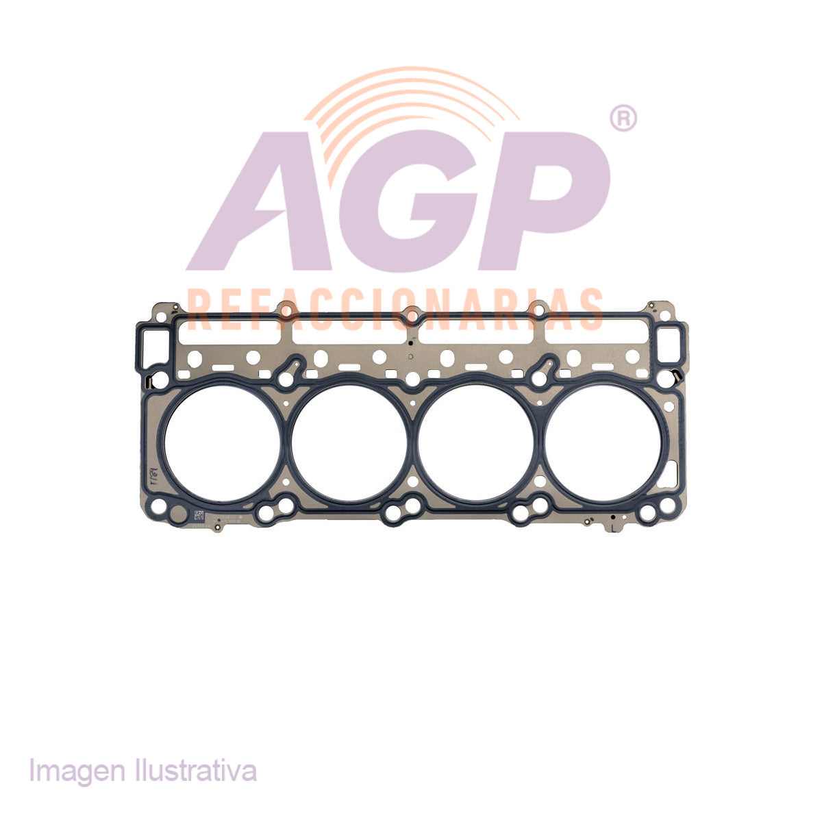 EMPAQUE DE CABEZA IZQ. CHRYSLER 300 SRT-8 6.1 05-08 6.4 12-15 - CHALLENGER SRT-8 6.1 08-10 6.4 13-15 - CHARGER SRT-8 6.1 06-10 6.4 12-15 - JEEP GRAND CHEROKEE SRT-8 6.1 06-10
