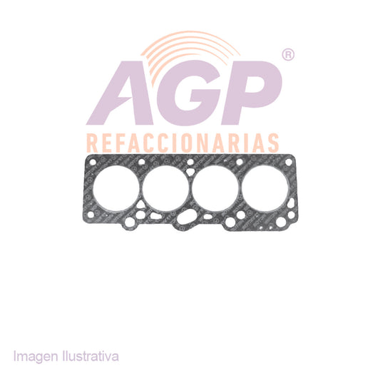 EMPAQUE DE CABEZA FORD ESCORT L4 1.6L 81-85   L4 1.9 85-96   L4 2.0 8V 97-99 - EXP L4 1.6L 82-85   L4 1.9L 86-88 - LN7 L4 1.6L 82-83 - LYNX L4 1.6L 81-85   L4 1.9L 85-87 - TRACER L4 1.9L 91-96   L4 2