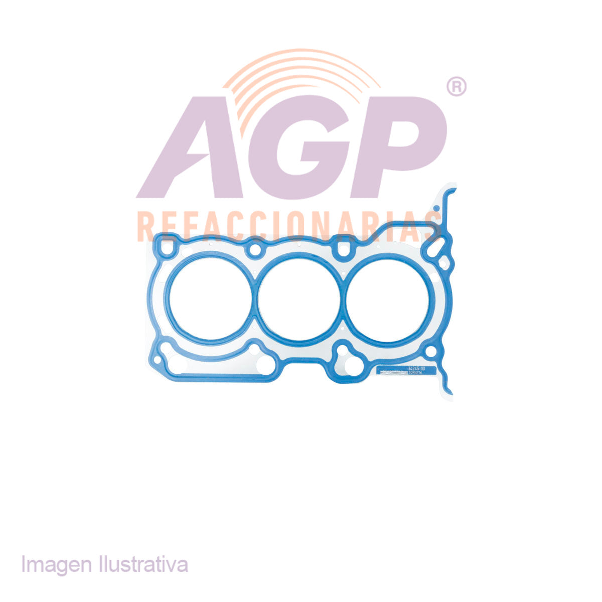 EMPAQUE DE CABEZA MITSUBISHI MIRAGE - MIVEC L3 1.2 DOHC 12V 14-18 - HYUNDAI ATTITUDE L3 1.2 DOHC 12V 14-18.