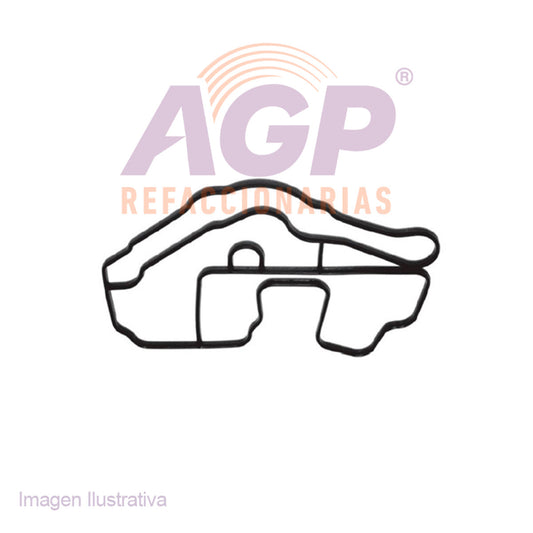 EMPAQUE LATERAL TOMA DE AGUA CABEZA NISSAN APRIO L4 1.6L DOHC 16V K4M 08-10 - PLATINA L4 1.6L DOHC 16V K4M 02-10 - RENAULT CLIO L4 1.6L DOHC 16V K4M 01-10 - KANGOO L4 1.6L DOHC 16V K4M 04-16 - SANDER