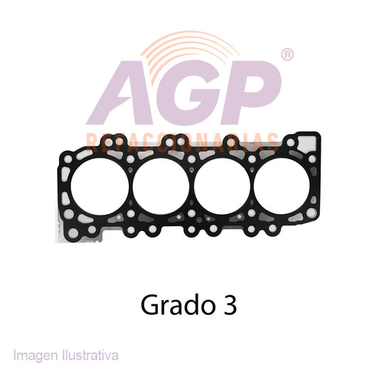 EMPAQUE DE CABEZA NISSAN FRONTIER L4 2.5L 2488CC DOHC 16V YD25DDTI TURBO INYECCIN ELECTRONICA DIESEL - D22