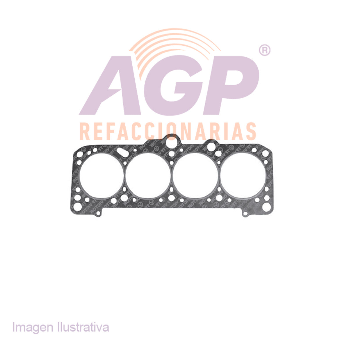 EMPAQUE DE CABEZA AUDI 4000S L4 1.8L 84-87 - VW. CABRIOLET L4 1.8L SOHC 8V 8592-93 - COMBI L4 1.8L 92-99 - CORRADO L4 1.8L 90-92 - DERBY L4 1.8L 95-09 - FOX L4 1.8L 87-93 - GOLF L4 1.8L 85-99 - JETTA