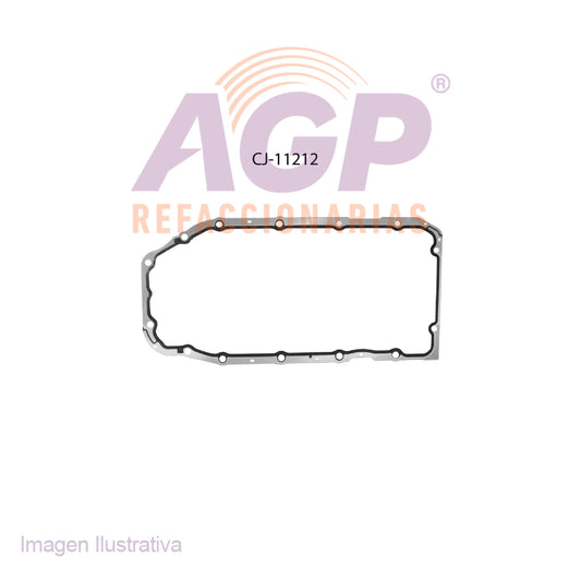 EMPAQUE DE CARTER BUICK SKYHAWK L4 2.0L 87-88 - OLDSM. FIRENZA L4 2.0L 87-88 - PONTIAC L4 2.0L GRAND AM 87-89 - LEMANS 89-90 - OPTIMA 88-90 - SUNBIRD 87-91.