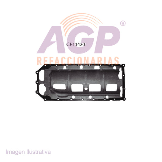 EMPAQUE DE CARTER CHRYS. ASPEN V8 5.7L 07-09 - CHALLENGER V8 5.7L 13-20 - CHARGER V8 5.7L 13-20 - DURANGO V8 5.7L 04-09 - RAM 1500 V8 5.7L 03-20 - RAM 2500
