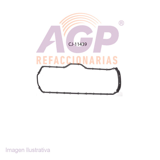 EMPAQUE DE CARTER JEEP CHEROKEE L6 4.0L 87-01   L6 4.2L 74-83 - CJ5 L6 3.8L 72-78   L6 4.2L 71-83 - CJ7 L6 3.8L 76-78   L6 4.2L 76-86 - COMANCHE L6 4.0L 87-92 - COMMANDO L6 3.8L 72-73 - GRAND CHEROKE
