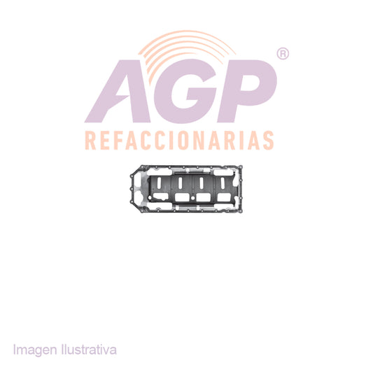 EMPAQUE DE CARTER CHRYSLER 300C SRT-8 6.4 05-10 - 300C SRT-8 6.4 12-15 - CHALLENGER SRT-8 6.4 08-10 - CHALLENGER SRT-8 6.4 13-15 - CHARGER SRT-8 6.4 06-10- CHARGER SRT 6.4 12-15 - DODGE MAGNUM SRT-8 - REFACCIONARIAS AGP