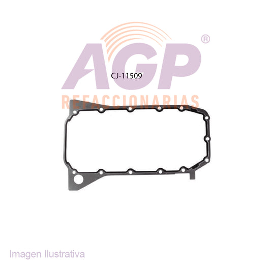 EMPAQUE DE CARTER FORD FIESTA   COURIER L4 1.4 ZETEC DOHC 16V 98-01