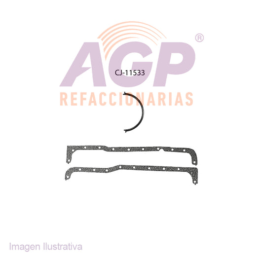 EMPAQUE DE CARTER FORD BRONCO V8 4.7L 66-67   5.0L 80-94 - COUGAR V8 4.2L 80-82   V8 5.0L 77-93 - CROWN VICTORIA V8 5.0L 87-91 - E-150 ECONOLINE V8 5.0L 79-94 - E-350 ECONOLINE V8 5.0L 79-82 - F-100