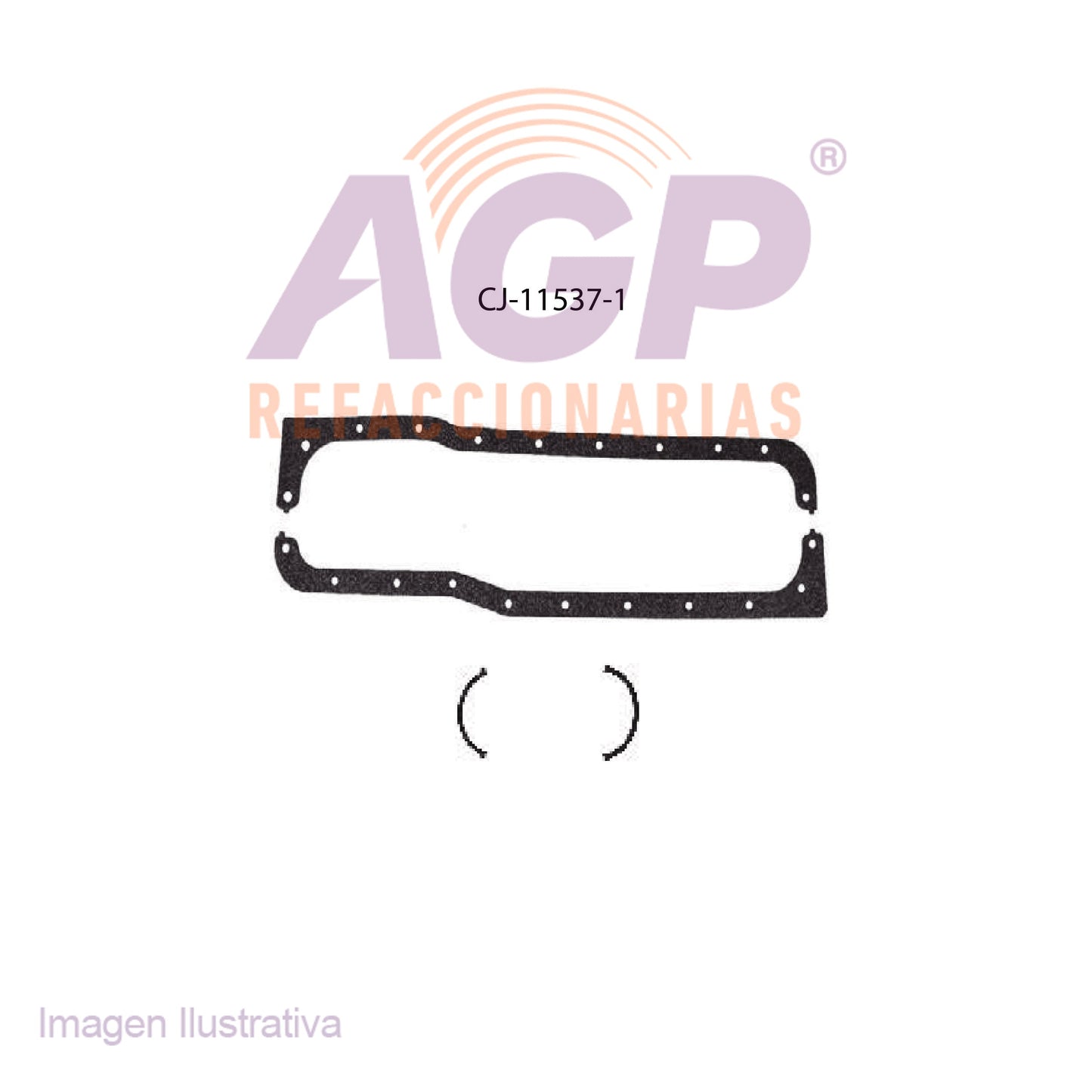 EMPAQUE DE CARTER FORD V8 5.8L BRONCO 87-96 - CROWN VICTORIA 87-91 - E-150