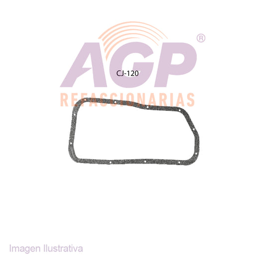 EMPAQUE DE CARTER NISSAN L4 2.4L 240SX 89-90 - AXXESS 93-95 - D21 90-94 - FRONTIER 98-04 - ICHIVAN 92-93 - PICKUP 95-97 - STANZA 90-92 - XTERRA 00-04.