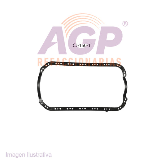 EMPAQUE DE CARTER HONDA CIVIC L4 1.6L VIN D16Y7 96-00   L4 1.7L 01-05 - CIVIC DEL SOL L4 1.6L 96-97.