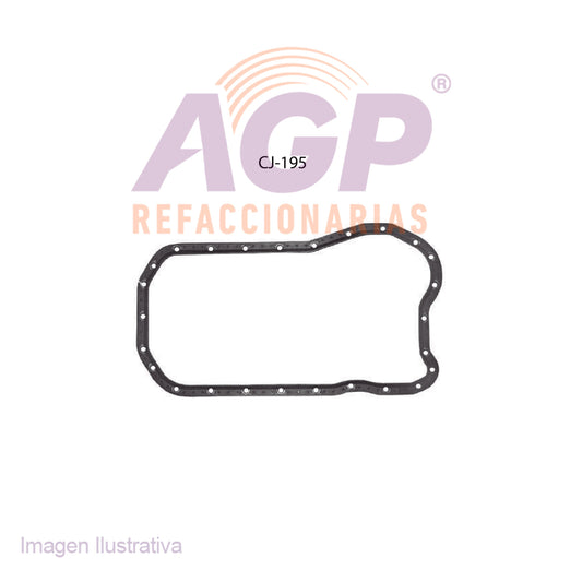 EMPAQUE DE CARTER VW. CORRADO V6 2.8L 92-95 - EUROVAN V6 2.8L 97-03 - GOLF V6 2.8L 95-05 - JETTA V6 2.8L 94-04 - PASSAT V6 2.8L 93-97.