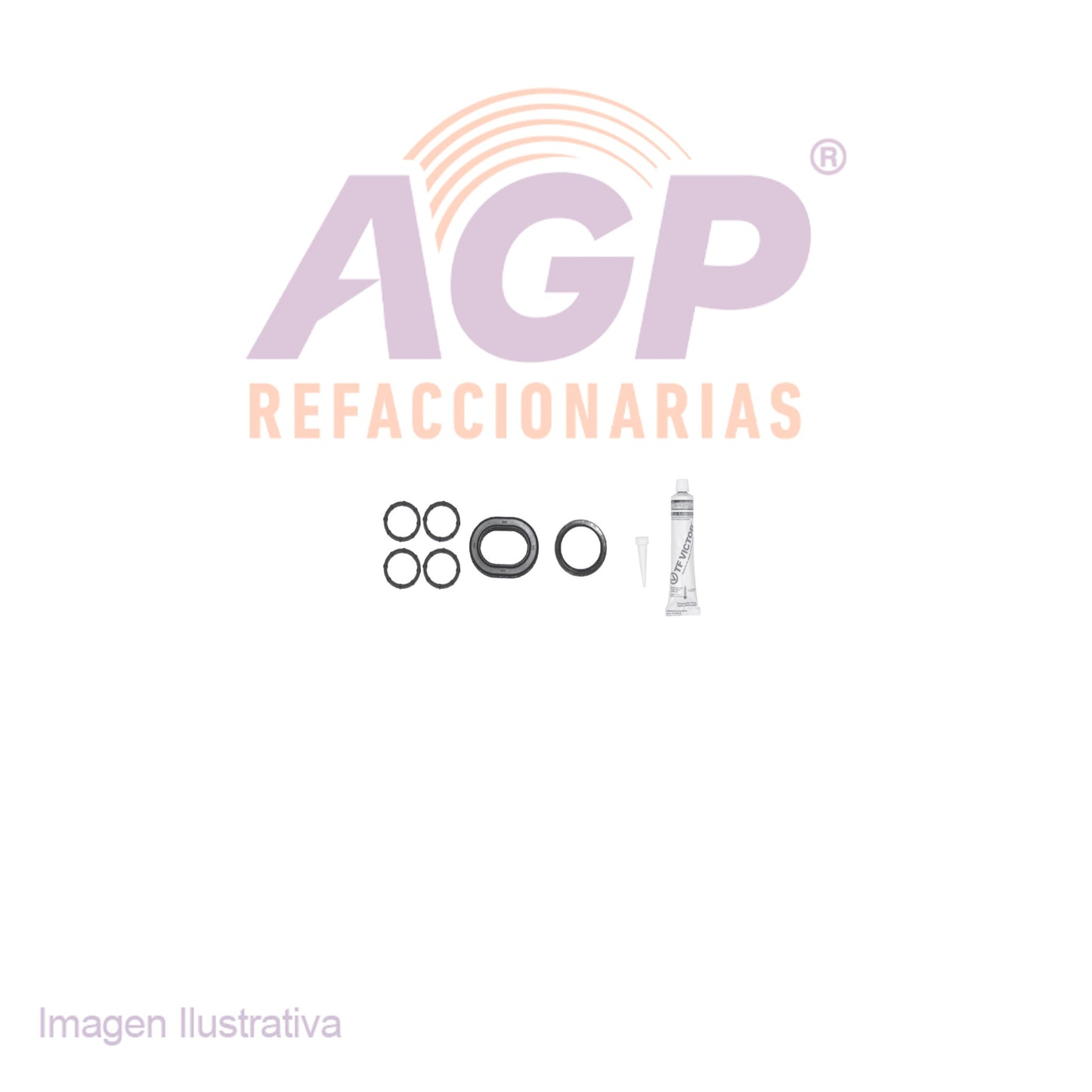 EMPAQUE TAPA DE DISTRIBUCION NISSAN NP300 FRONTIER L4 2.5 DOHC 16V 14-21 - ROGUE L4 2.5 DOHC 16V QR25DE 14-21 - X-TRAIL L4 2.5 DOHC 16V QR25DE 14-21 - RENAULT KOLEOS L4 2.5 DOHC 16V 14-21.