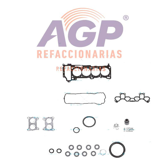 EMPAQUE JUEGO COMPLETO NISSAN SENTRA   ALMERA L4 1.8 QG18DE 00-06