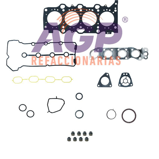 EMPAQUE JUEGO COMPLETO SUZUKI SWIFT SPORT L4 1.6 DOHC 16V M16A VVT 15-18 - SX4 L4 1.6 DOHC 16V M16A VVT 15-18 - VITARA L4 1.6 DOHC 16V M16A VVT 15-18.