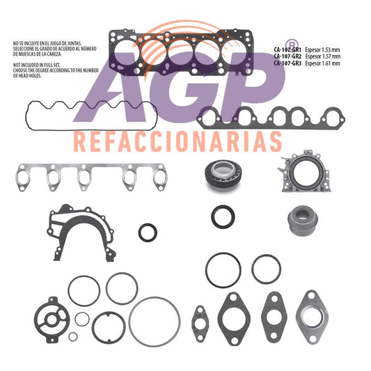 EMPAQUE JUEGO COMPLETO VW CRAFTER