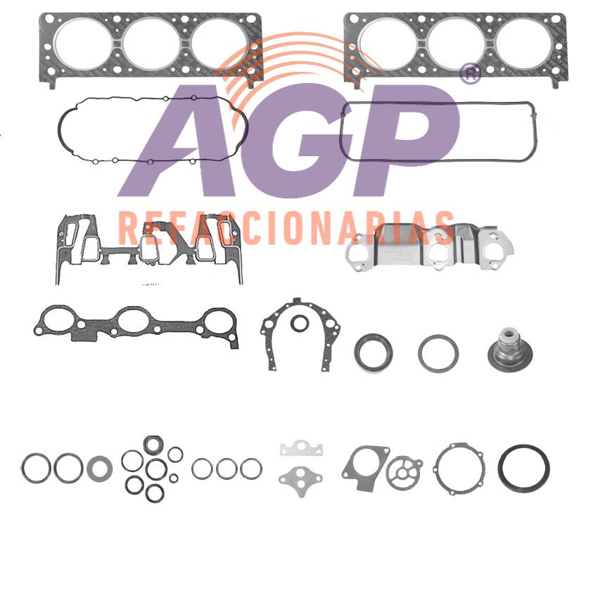 EMPAQUE JUEGO COMPLETO CHEV MALIBU V6 3.1 12V 189 OHV 97-99