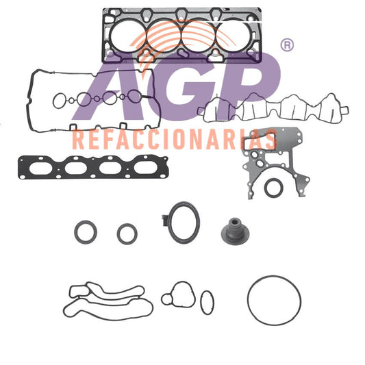 EMPAQUE JUEGO COMPLETO PONTIAC G3 L4 1.6 ECOTEC 06-10