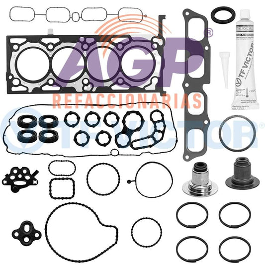 EMPAQUE JUEGO COMPLETO BUICK L4 2.0L DOHC 16V ENVISION 16-19 - REGAL 13-19 - VERANO 13-16 - CADILLAC L4 2.0L DOHC 16V ATS 13-19 - CT6 17-18 - CTS 14-19 - XT4 2019 - CHEV. 2.0L DOHC 16V CAMARO 16-19 -