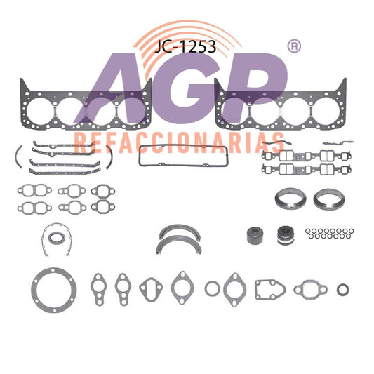 EMPAQUE JUEGO COMPLETO BUICK V8 305 5.0 - V8 262 4.3 75-79 LE SABRE - CENTURY - REGAL - SKYLARK