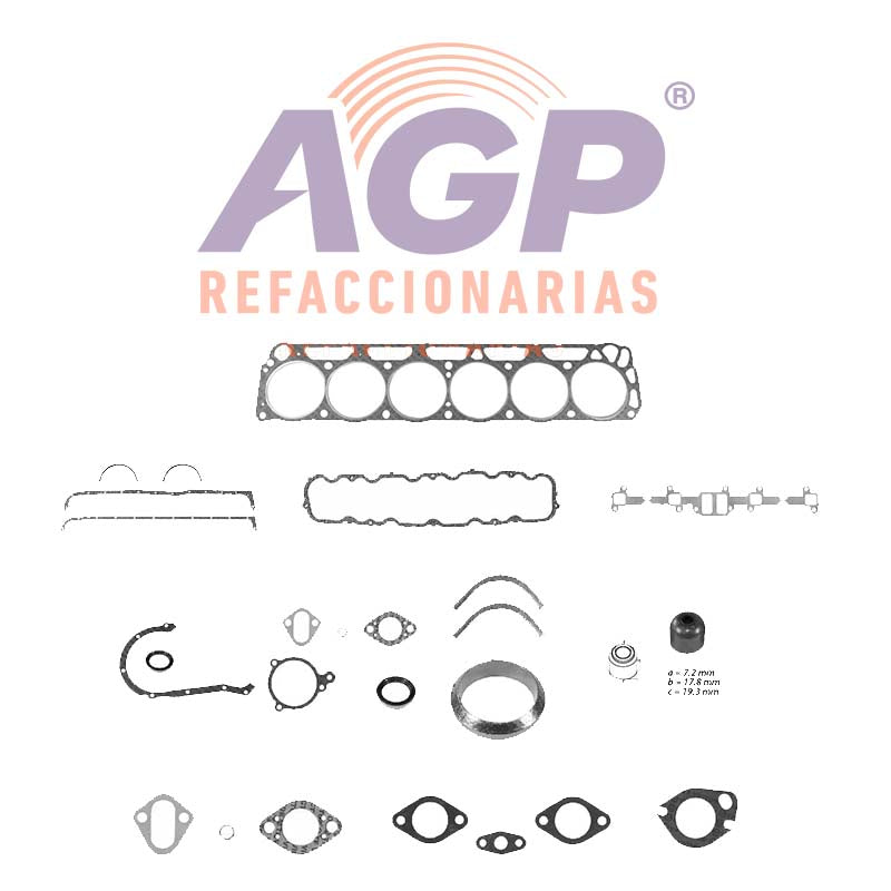 FULLSET FORD L6 4.1 250 69-80 GRANADA - FALCON - MUSTANG - MAVERICK (TFV-JC1510-1)