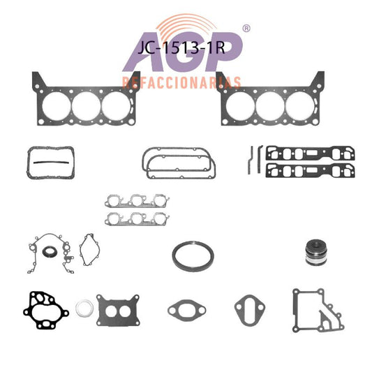 FULLSET FORD COUGAR - T-BIRD - PICK-UP F150 V6 3.8 12V 232 OHV 84-87 (TFV-JC1513-1R)