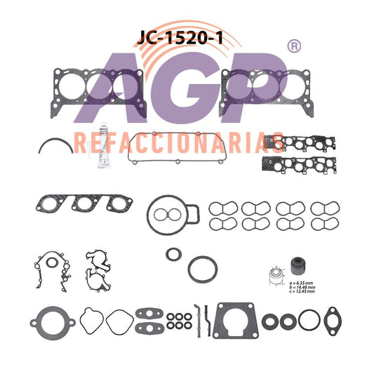 FULLSET FORD WINDSTAR V6 3.8 232 97-98 (TFV-JC1520-1)