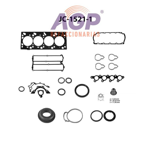 FULLSET FORD FOCUS L4 2.0 DOHC 16V 00-05 ZETEC (TFV-JC1521-1)