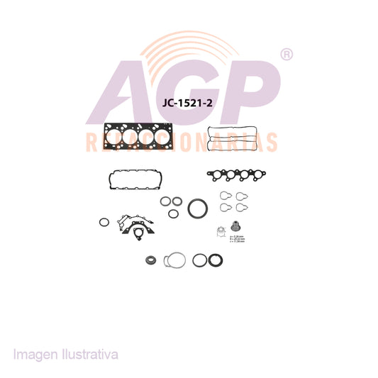 EMPAQUE JUEGO COMPLETO FORD FOCUS  ESCAPE  MAZDA TRIBUTE L4 2.0 16V DOHC (00-04)