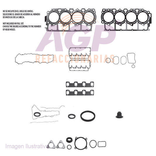 EMPAQUE JUEGO COMPLETO FORD F-250