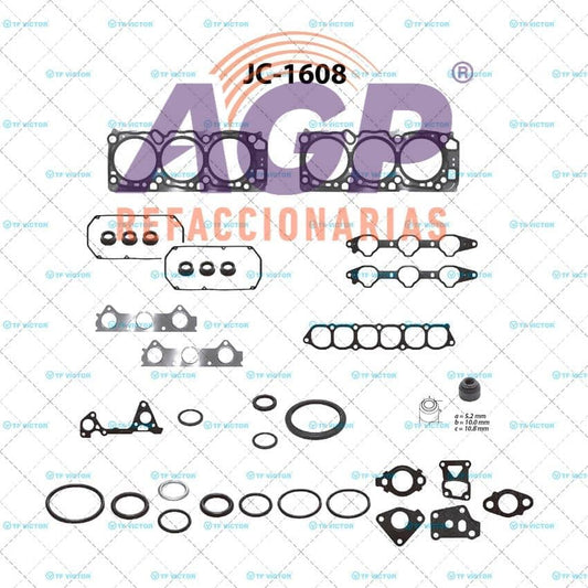 EMPAQUE JUEGO COMPLETO MITSUB. MONTERO V6 3.5 SOHC 6G74 03-06